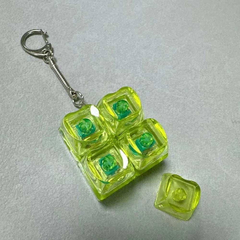 Decompression 4 Keys Keyboard Keychain