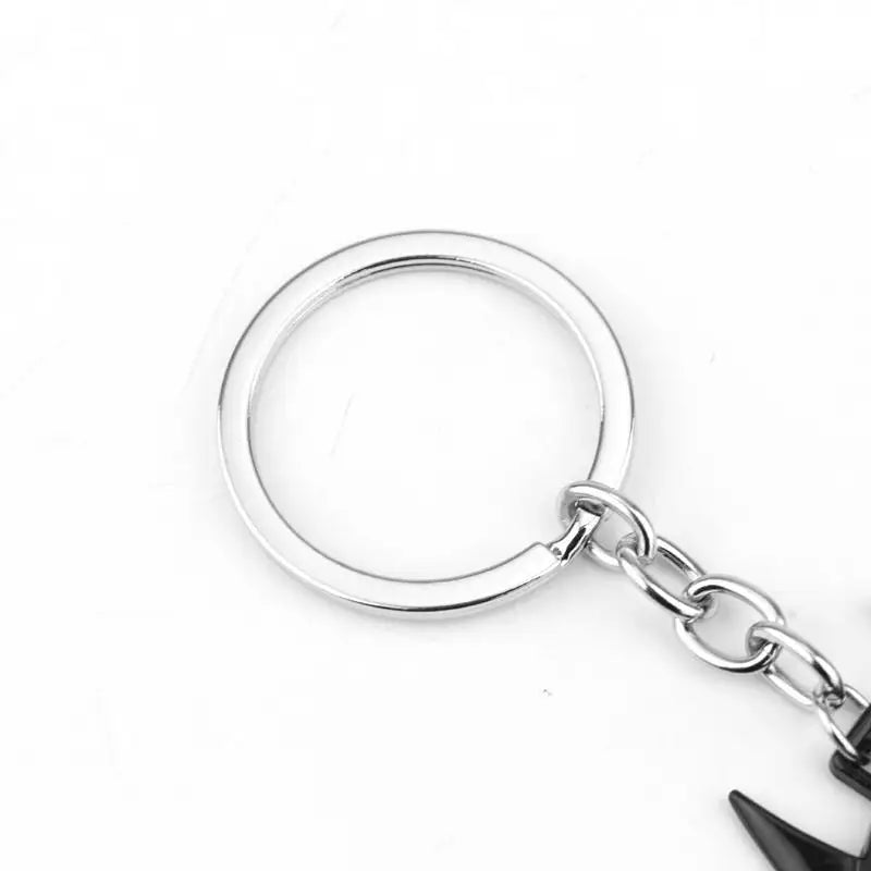 black batman mask keychain