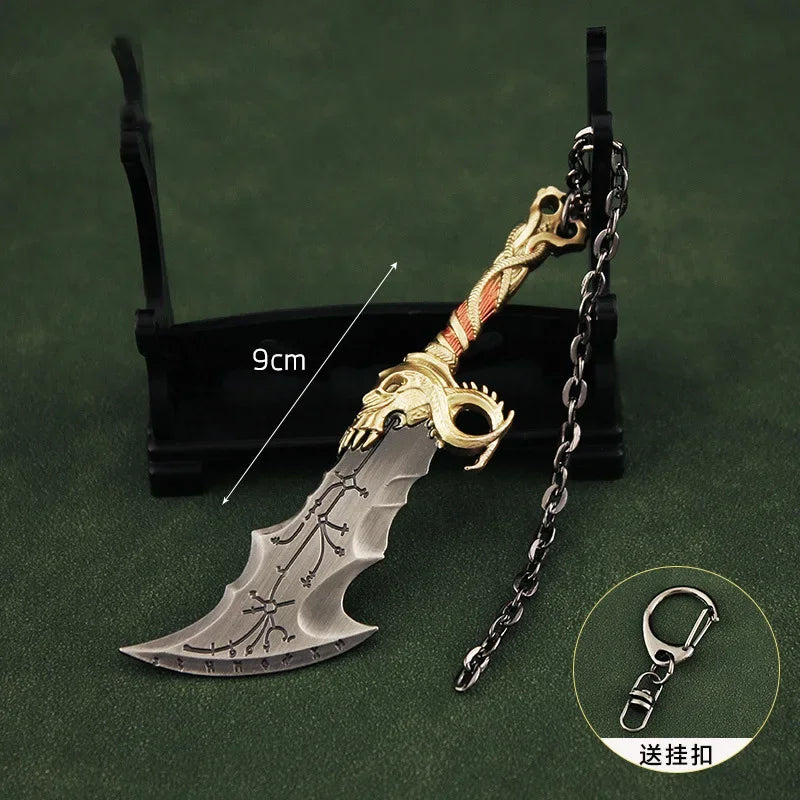 Blades of Chaos 9 cm keychain