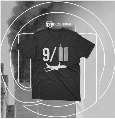 9/11 black t-shirt