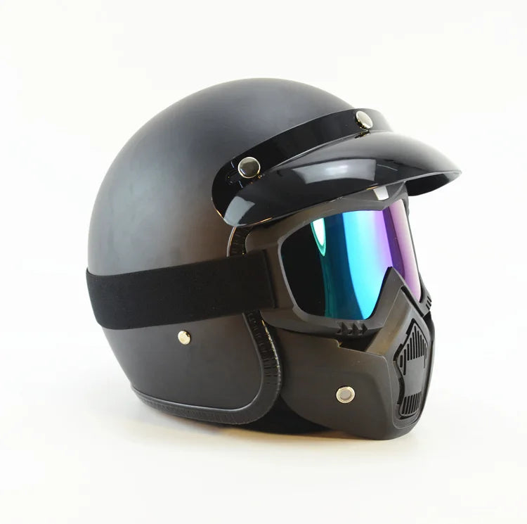 Protective Motorcycle Face Mask Removable Full Face
