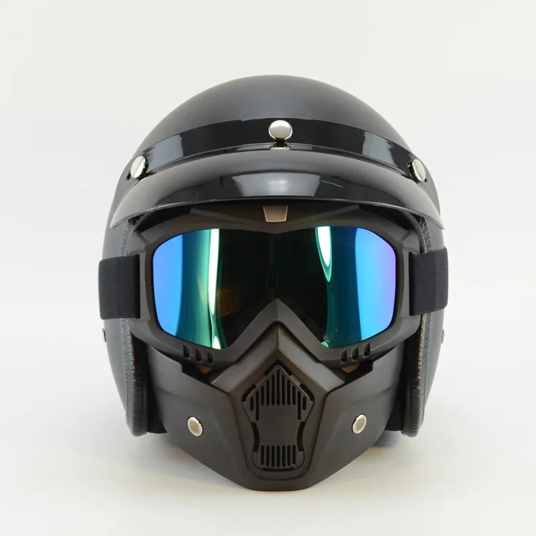 Protective Motorcycle Face Mask Removable Full Face