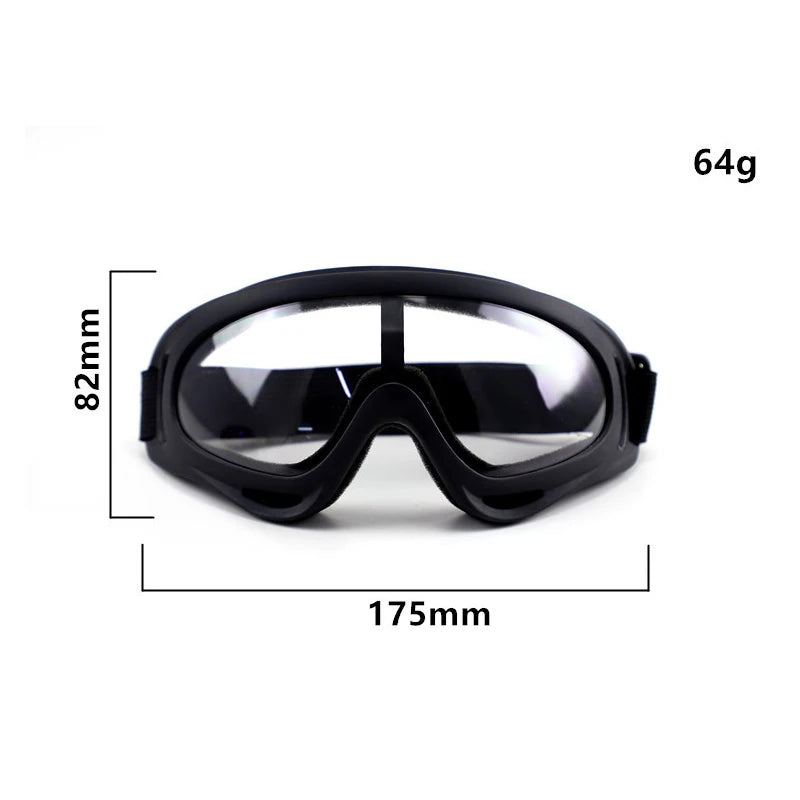 Protective Motorcycle Face Mask Removable Full Face