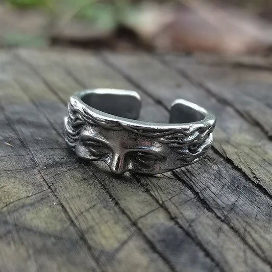 Creative Venus Half Mask Ring