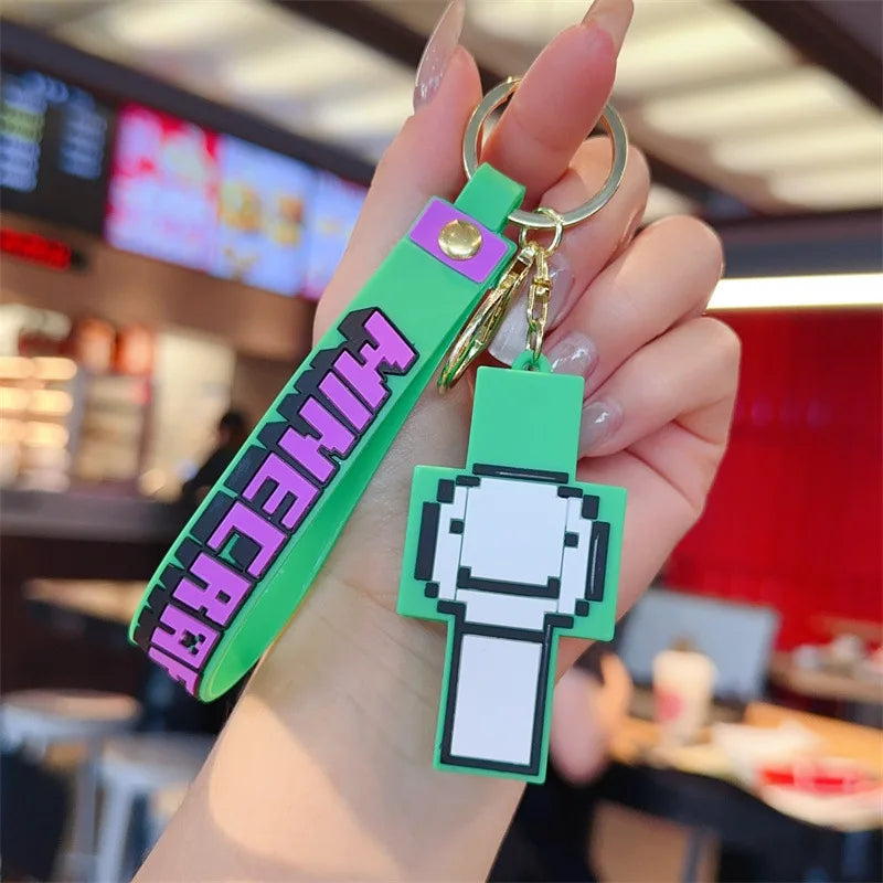 Minecraft Keychain Sandbox