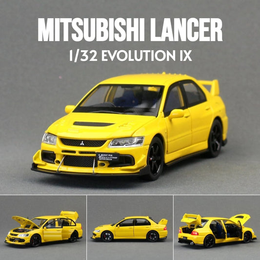 1/32 Mitsubishi Lancer EVO Final Edition JDM Racing Toy Car Model