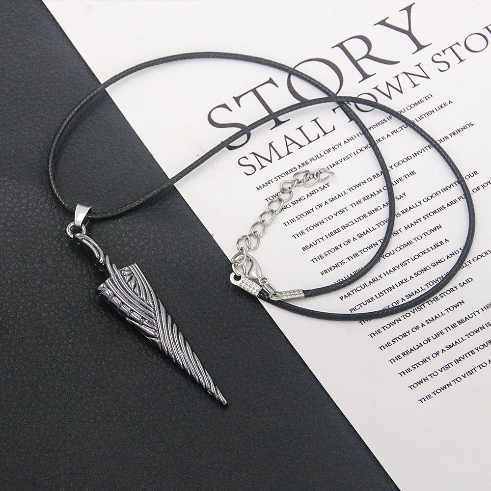 Game Hollow Knight Bone Nail Logo Keychain