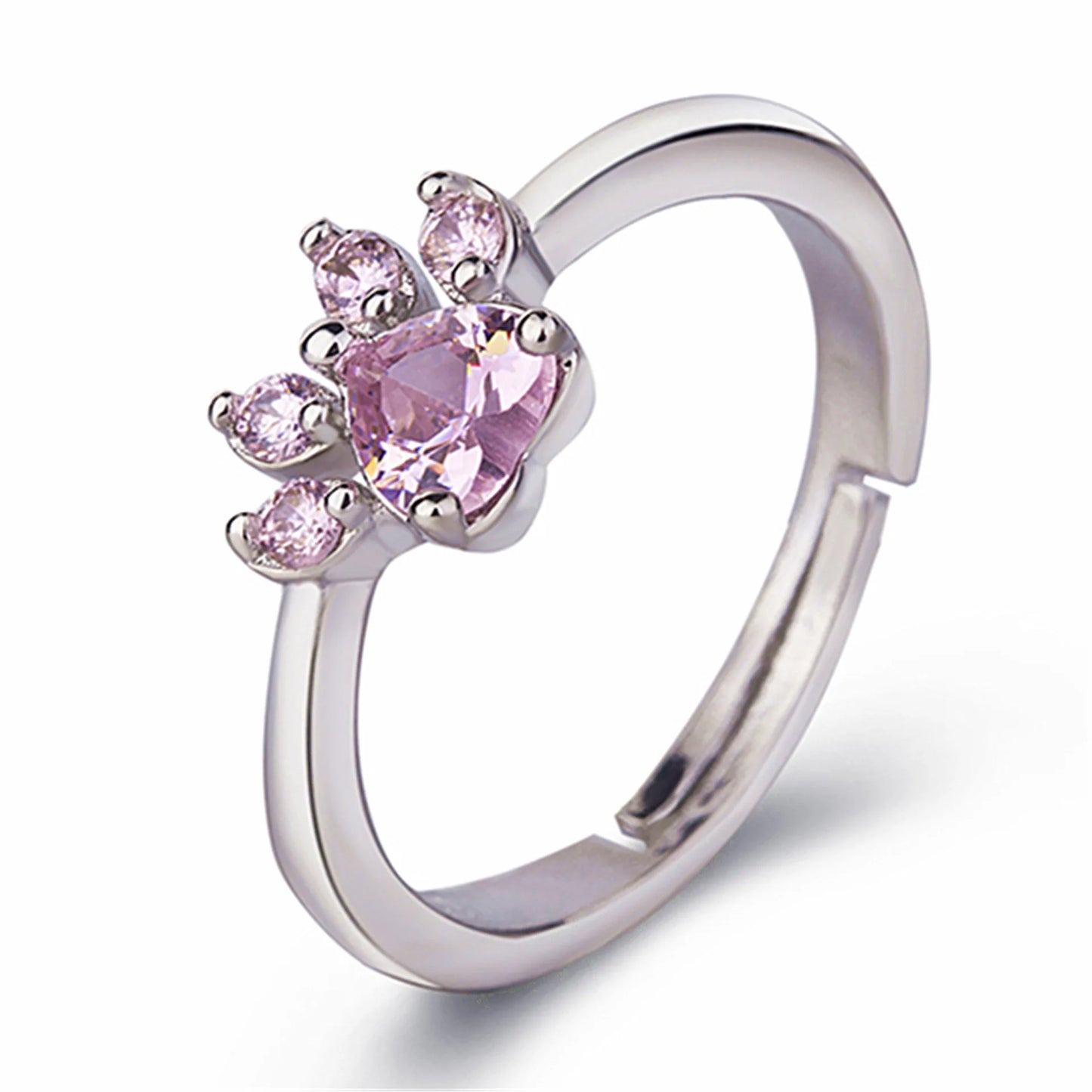 Cute Cat Claw Ring