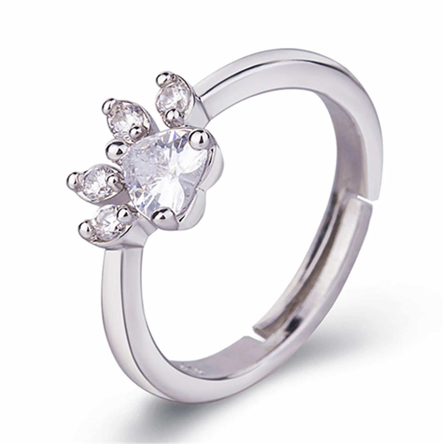Cute Cat Claw Ring
