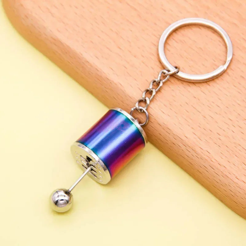 car Gear Keychain