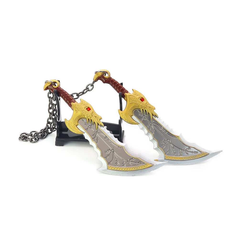Chaos Double Blade Keychain