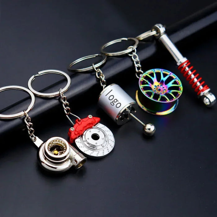 car Gear Keychain
