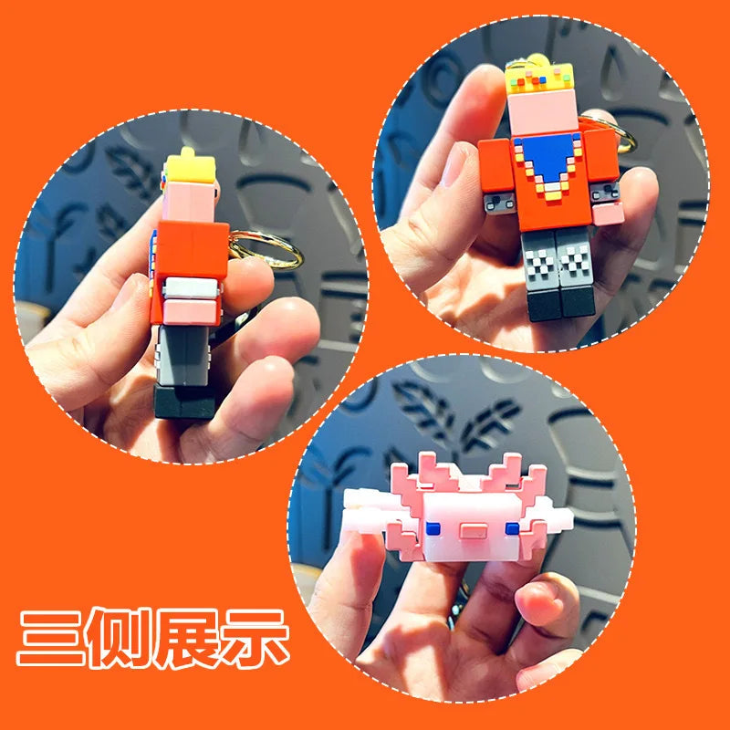 Minecraft Keychain Sandbox