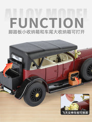1:24 Phantom 1925 1th Vintage Car Alloy Diecast Car Model