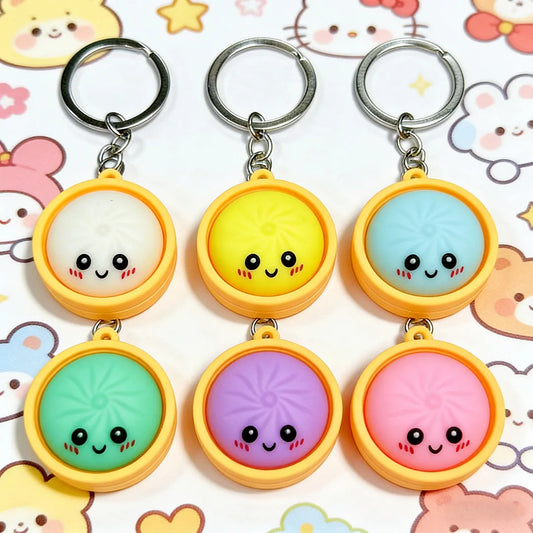 glowing Dumpling Keychains