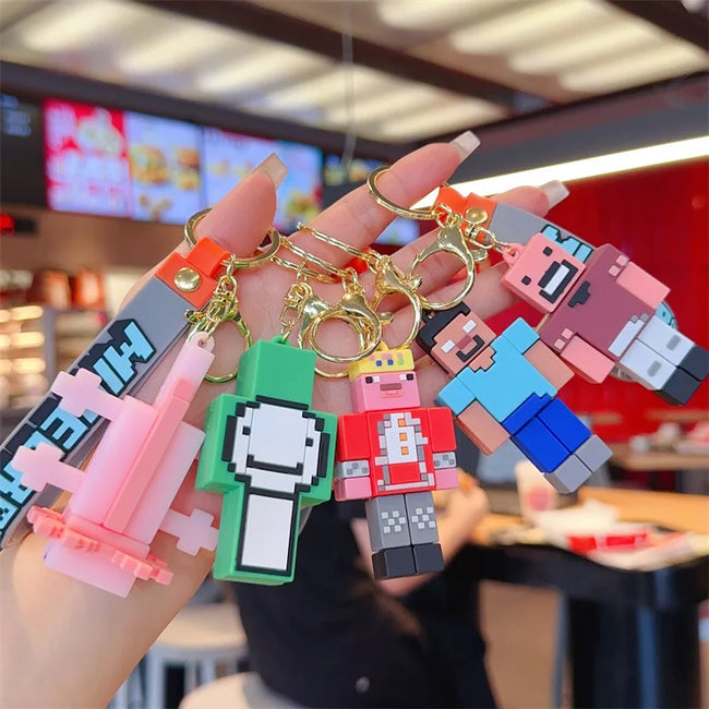 Minecraft Keychain Sandbox