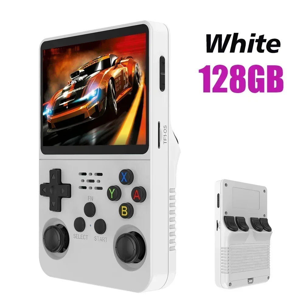 Open Source R36S Video Game Console Linux System 3.5 Inch IPS Screen Portable Pocket Video Player 64G