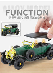 1:24 Phantom 1925 1th Vintage Car Alloy Diecast Car Model
