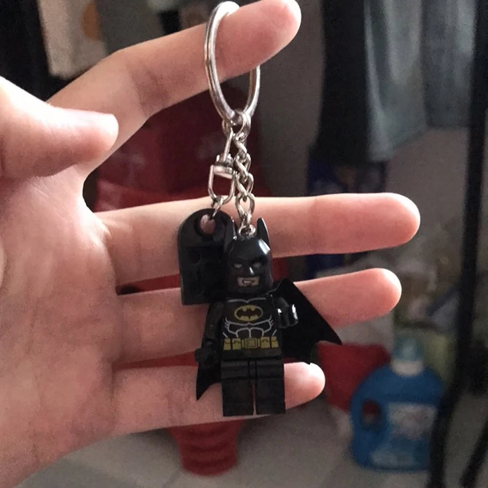 3D Bat Couple Keychain