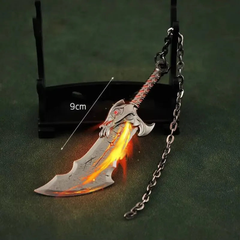 Blades of Chaos 9 cm keychain