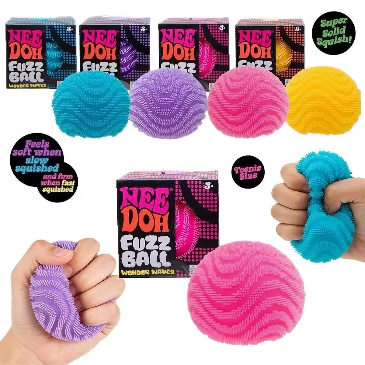 NeeDoh sticky Fuzz Ball