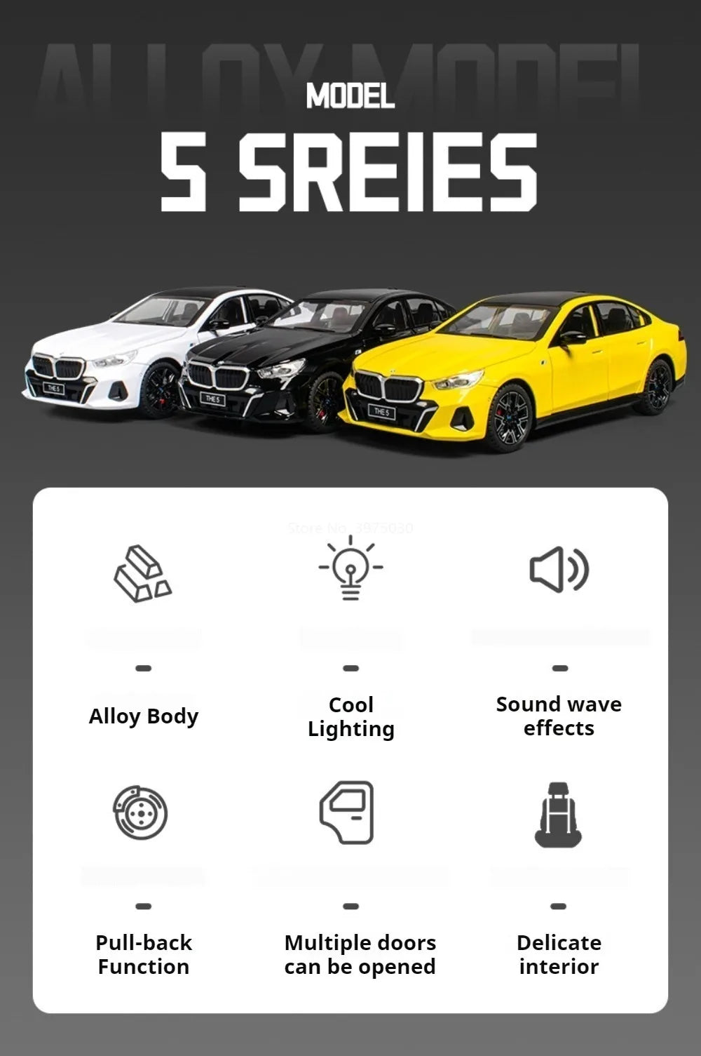 1:24 BMW 5 Series 530LiKids