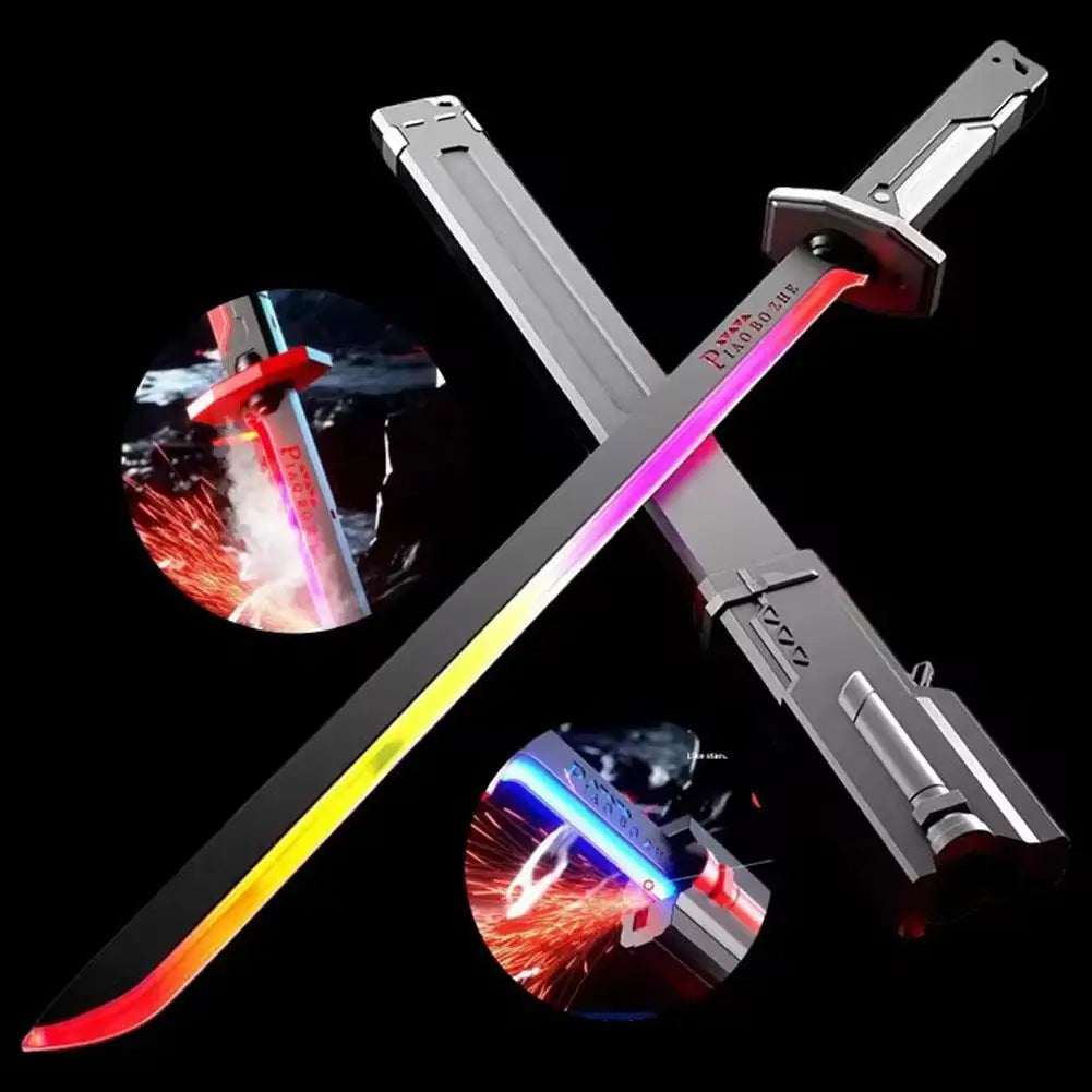Auto-Retract Sparkblade Sword With Sparks