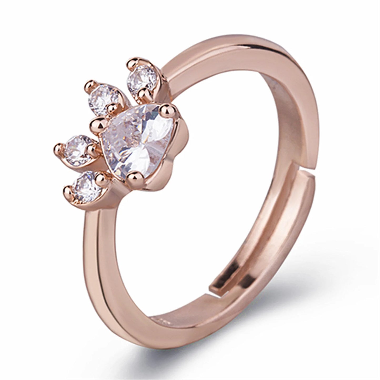 Cute Cat Claw Ring