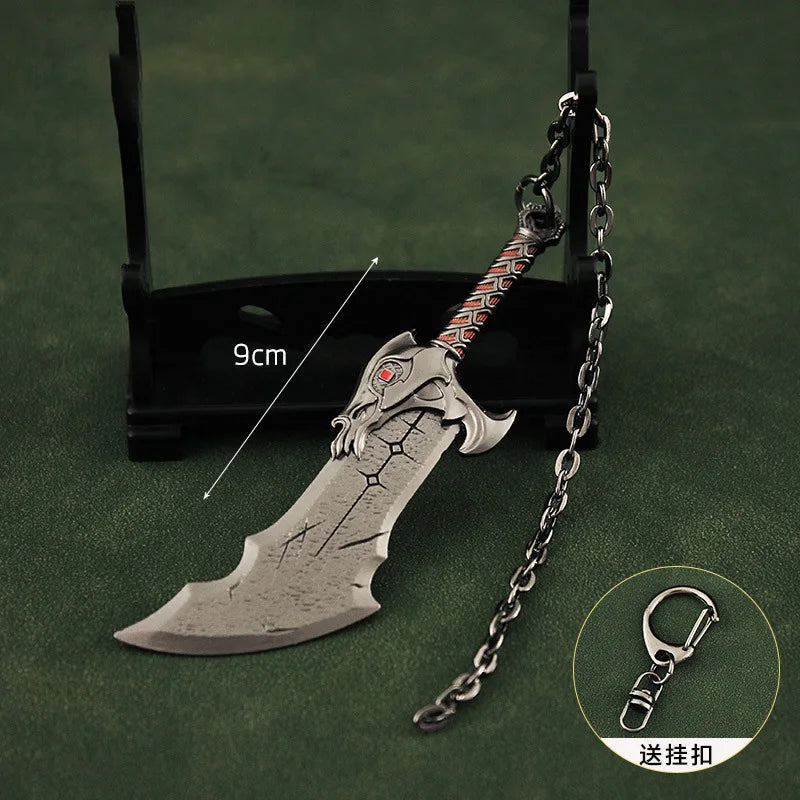 Blades of Chaos 9 cm keychain