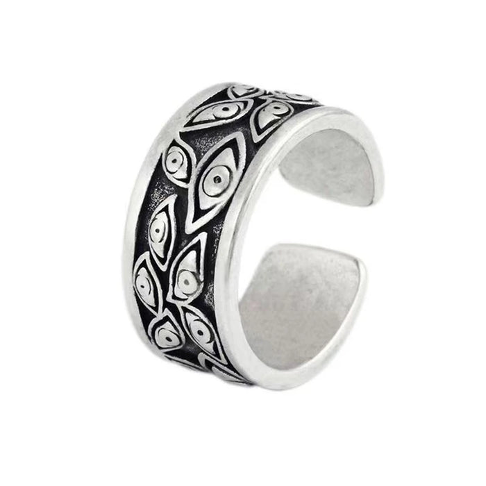 Retro evil Eyes Ring