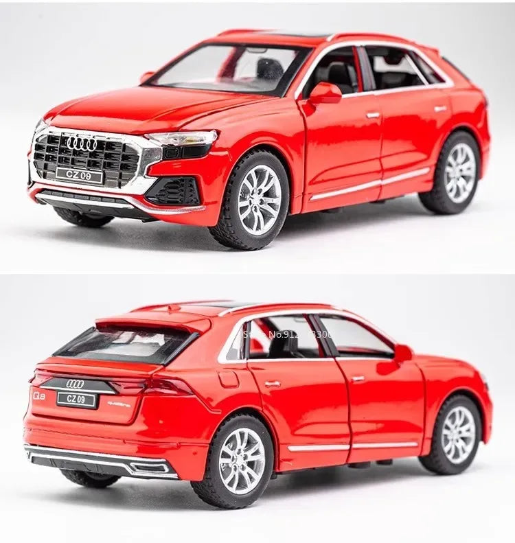 Scale 1:32 RS7 Electroplating Q8 Sports Car Model