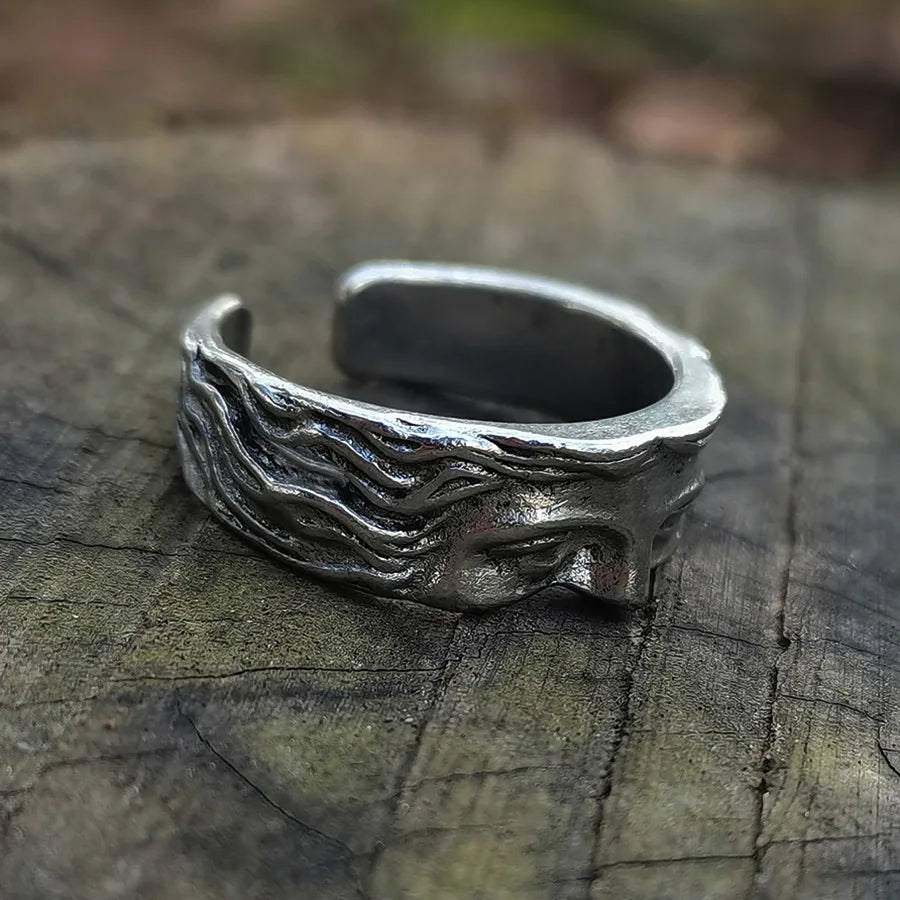 Creative Venus Half Mask Ring