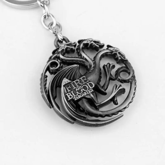 dragon game of thrones keychain