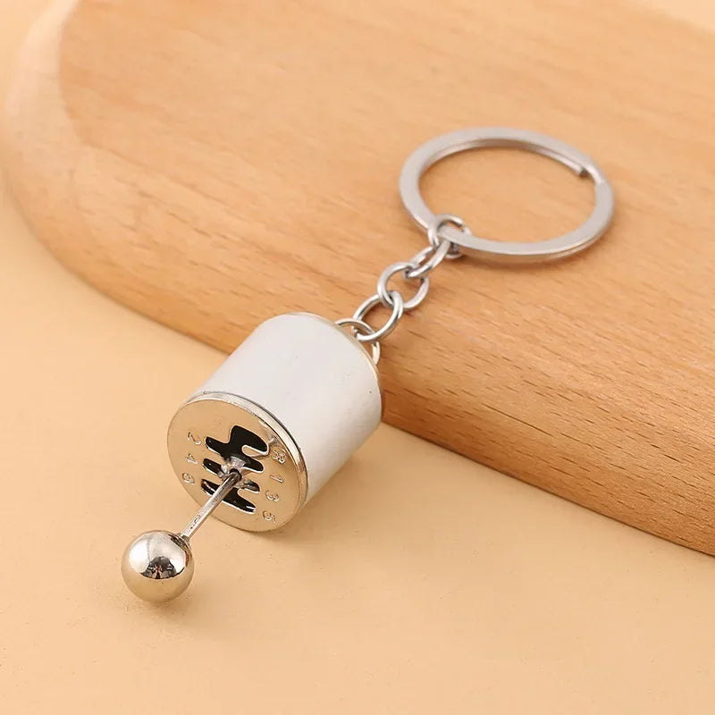 car Gear Keychain