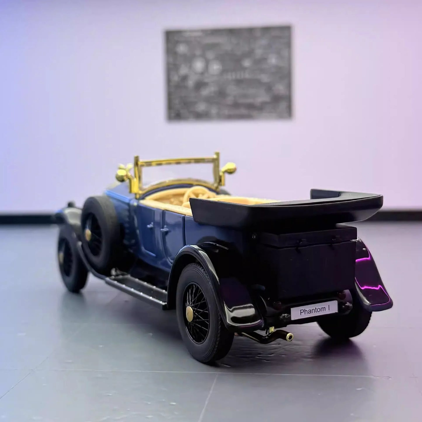 1:24 Phantom 1925 1th Vintage Car Alloy Diecast Car Model