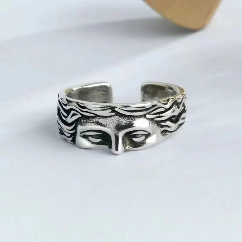 Creative Venus Half Mask Ring