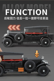 1:24 Phantom 1925 1th Vintage Car Alloy Diecast Car Model