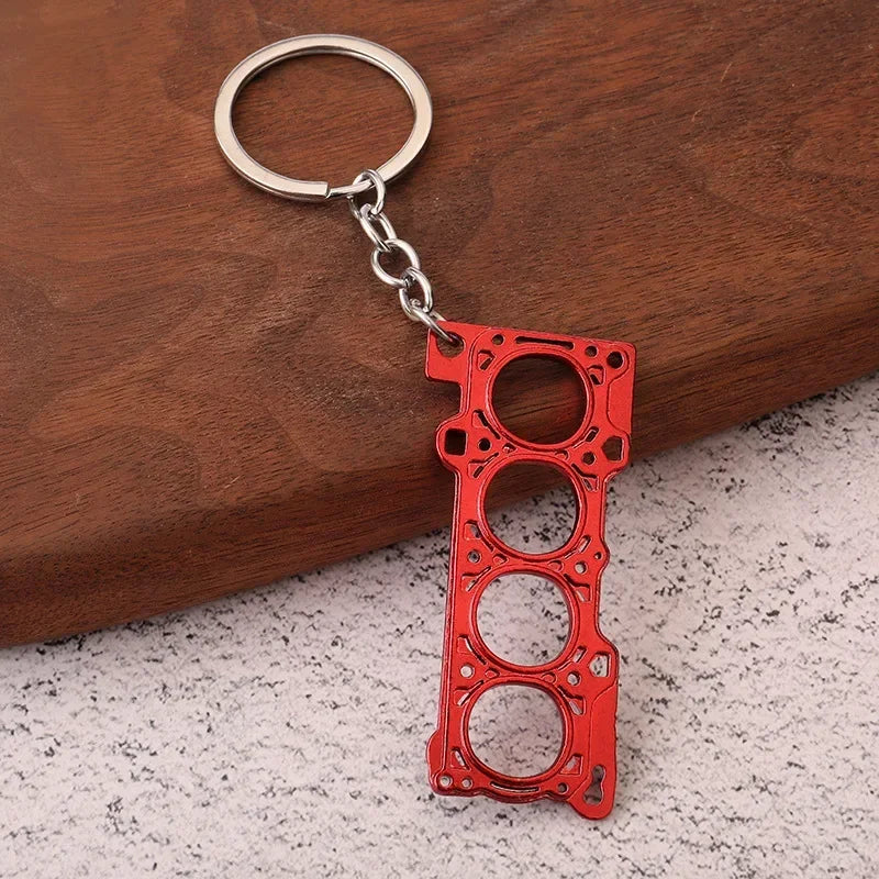 car Gear Keychain