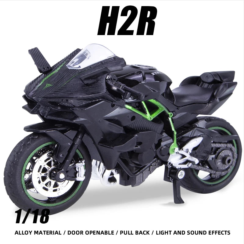 1:18 H2R Alloy Motorcycle Model