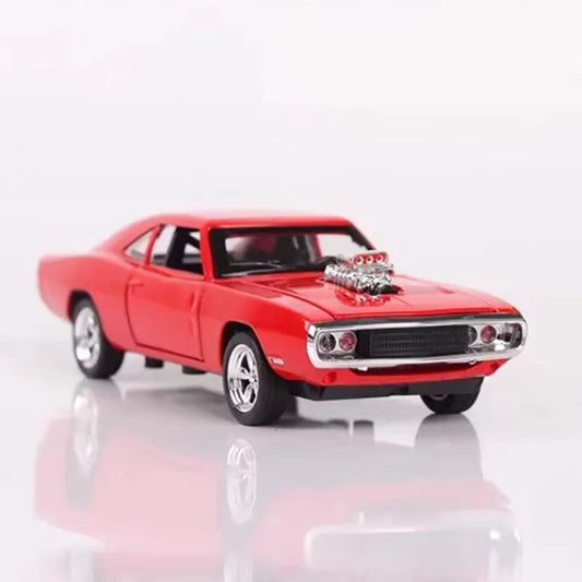 1: 32 Alloy Large War Horse 1970 Sports Car Simulation Classic Car Model Collection Toy Car Boy Gift Decoration Toys