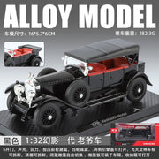 1:24 Phantom 1925 1th Vintage Car Alloy Diecast Car Model
