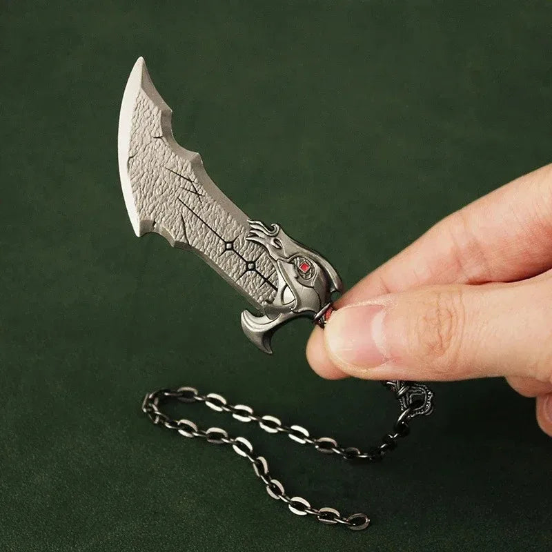 Blades of Chaos 9 cm keychain