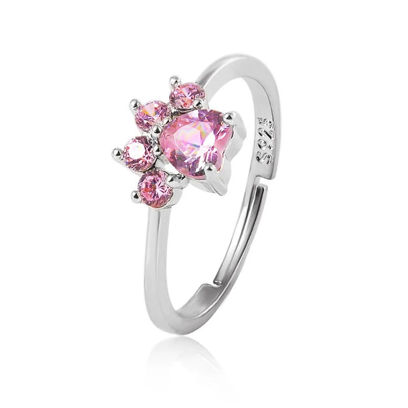 Cute Cat Claw Ring
