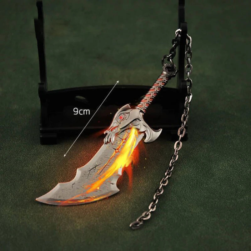 Blades of Chaos 9 cm keychain
