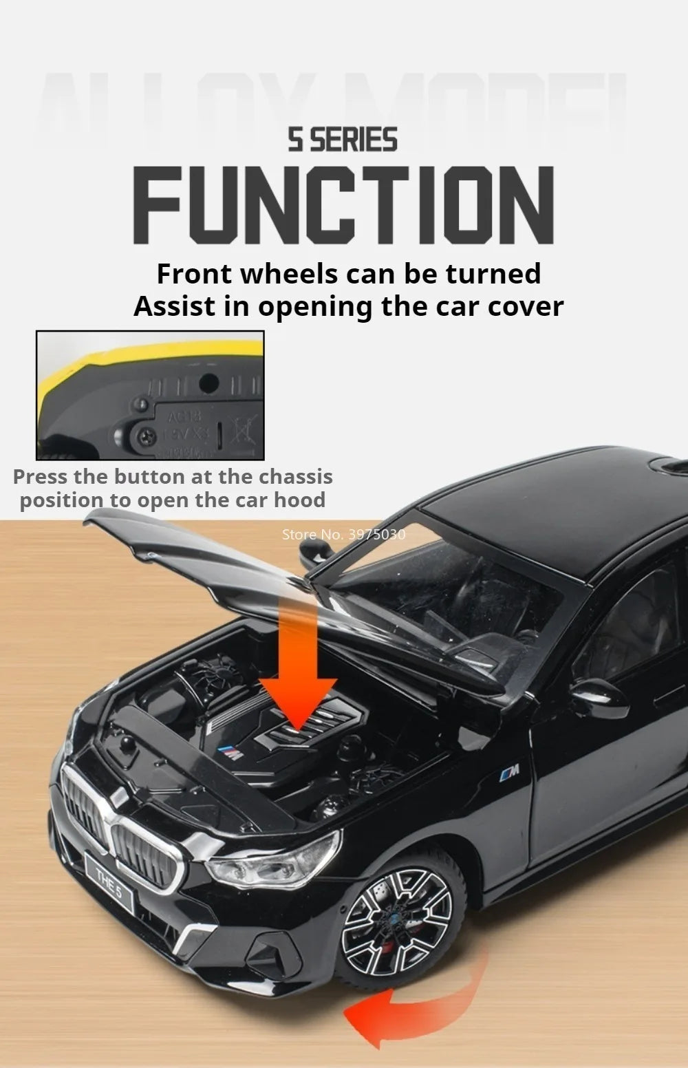 1:24 BMW 5 Series 530LiKids