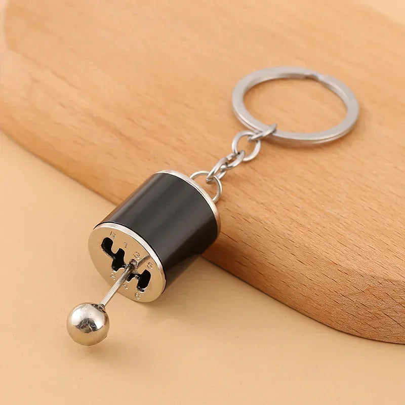 car Gear Keychain