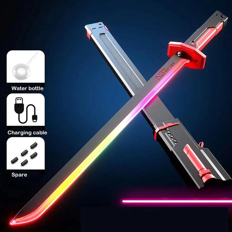 Auto-Retract Sparkblade Sword With Sparks