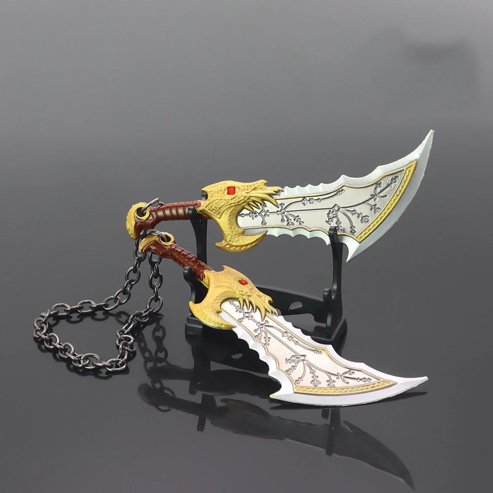 Chaos Double Blade Keychain