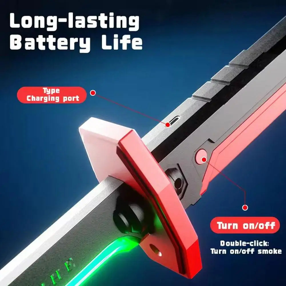 Auto-Retract Sparkblade Sword With Sparks