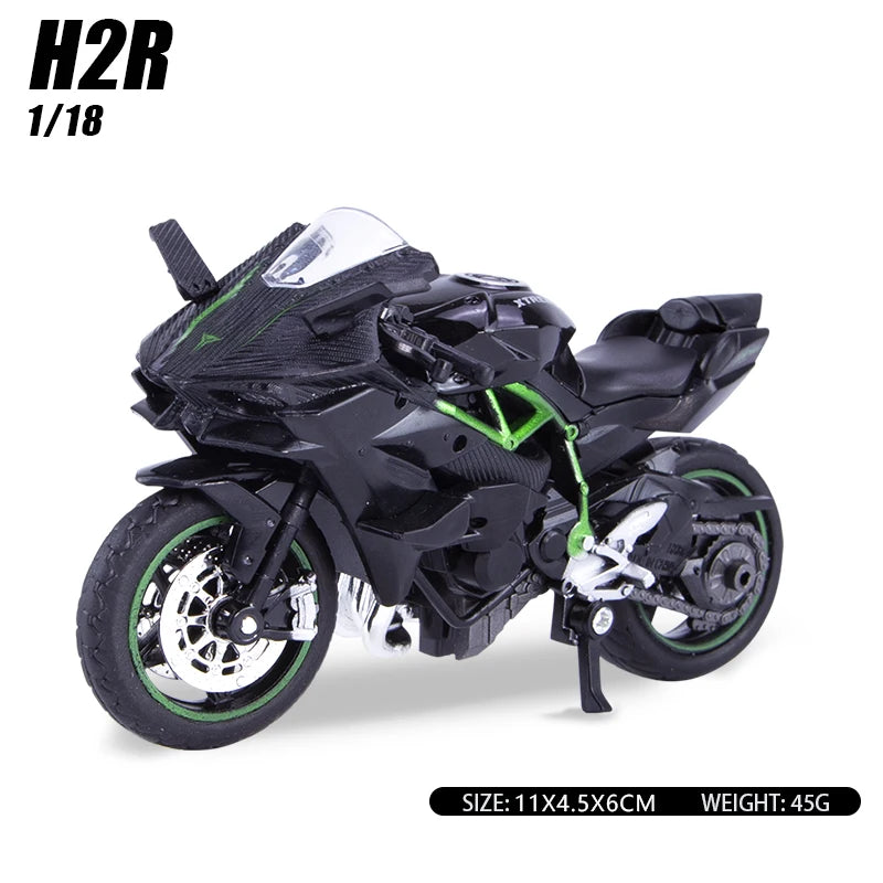 1:18 H2R Alloy Motorcycle Model